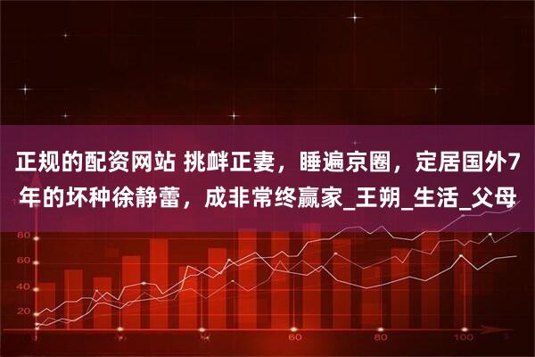 正规的配资网站 挑衅正妻，睡遍京圈，定居国外7年的坏种徐静蕾，成非常终赢家_王朔_生活_父母